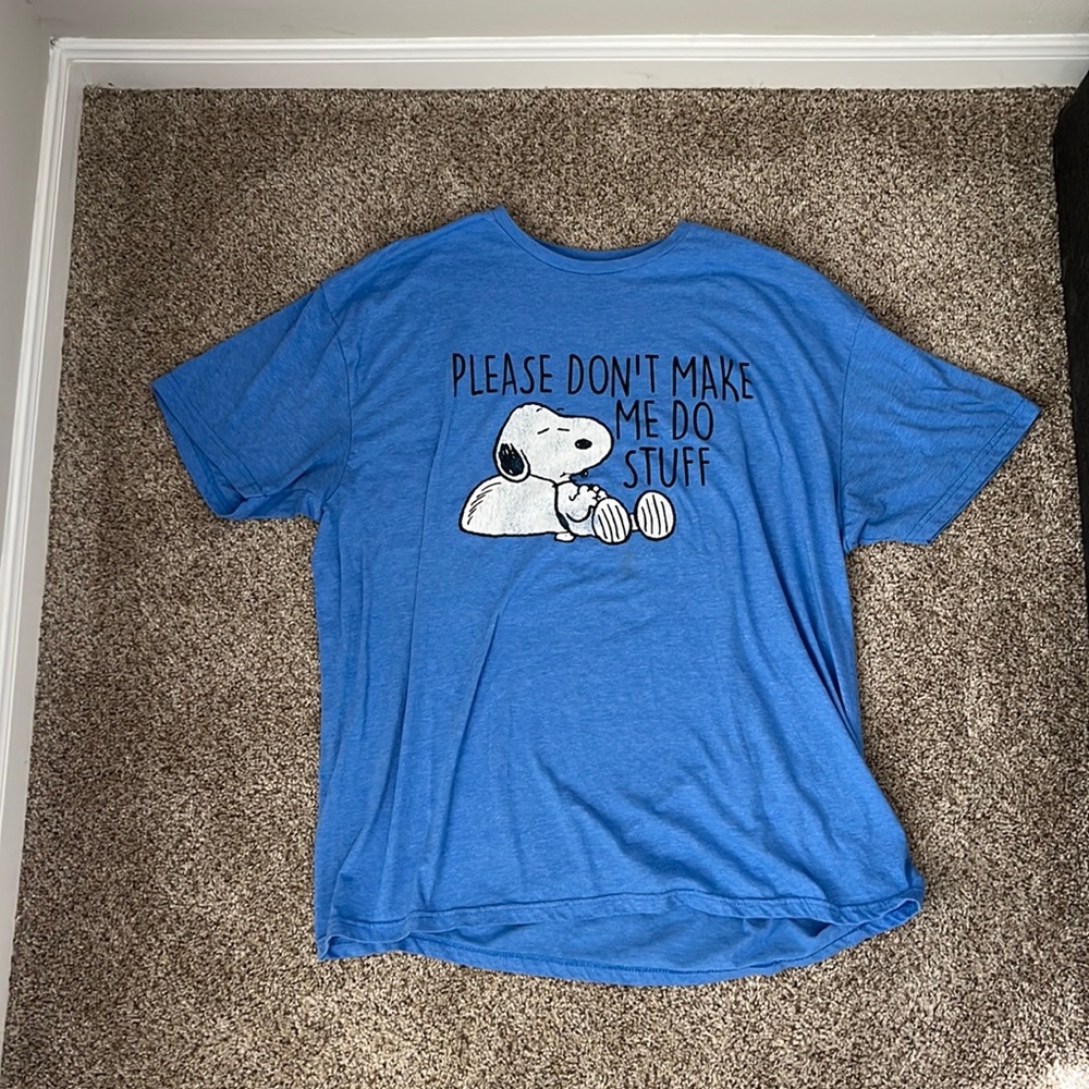Peanuts Hybrid 2XL Snoopy Funny Shirt